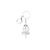 Enamel cobra snake - metal keychainKeyrings