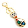 Crystal long-tail cat - keychainKeyrings