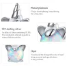 Unicorn & opal - stud earrings - 925 sterling silverEarrings