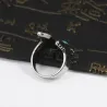 Retro ring - eagle with blue stoneRings