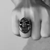 Stainless steel ring with skull jaw - bottle openerRings
