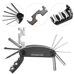 16 in 1 multifunction bike repair kitRepair