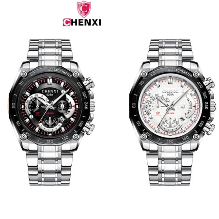 CHENXI - luxury Quartz watch - luminous - waterproof - stainless steelWatches