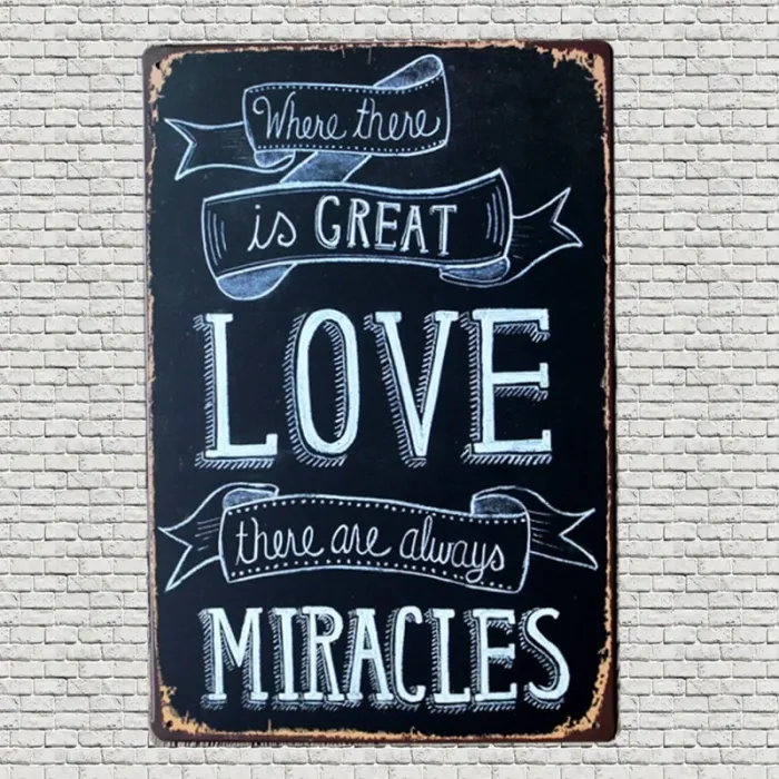 Family - vintage metal sign - wall stickerPlaques & Signs