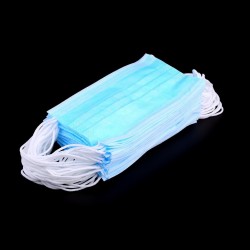 Disposable face / mouth mask - disposable - blue - 50 piecesMouth masks