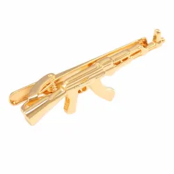 Golden gun - tie clipCufflinks