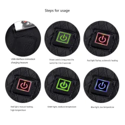 USB infrared heating vest - electric thermal jacketJackets