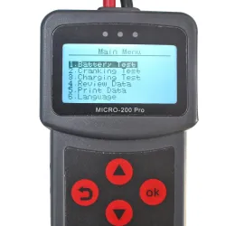 MICRO-200 PRO - digital car battery tester - analyzer - 12V - 24VDiagnosis