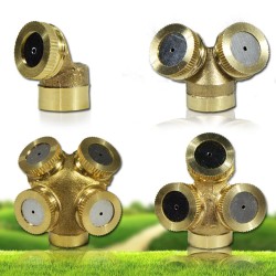 Garden sprayer - nozzle - sprinkler - garden water irrigation - brass - 1 / 2 / 3 / 4 holesSprinklers