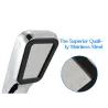 Square shower head - 300 holes - high pressure - chromeShower Heads