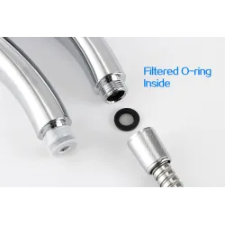 Square shower head - 300 holes - high pressure - chromeShower Heads