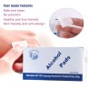 Alcohol swabs pads - antiseptic wipes - anti bacterial - 100 piecesHealth & Beauty