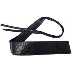 Wide self-tie belt - soft leatherBelts