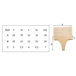 Postpartum belly compression - slimming panties - high waist - seamlessLingerie
