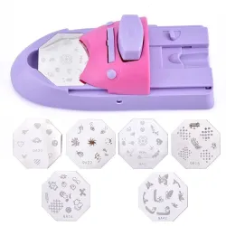 Nail printer - stamper - set with stickersNail stickers