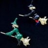 Witch on the broom - broochBrooches
