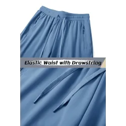 Classic pants - drawstrings - zippered pockets - quick dryingPants