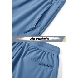 Classic pants - drawstrings - zippered pockets - quick dryingPants