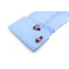 Vintage red car - silver cufflinksCufflinks