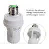E27 light bulb holder - with infrared PIR motion sensorLighting fittings