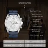 NAVIFORCE - fashionable Quartz watch - leather strap - waterproof - rose gold / blueWatches