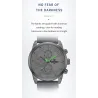 NAVIFORCE - fashionable Quartz watch - leather strap - waterproof - rose gold / blueWatches