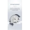 NAVIFORCE - fashionable Quartz watch - leather strap - waterproof - rose gold / blueWatches