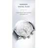 NAVIFORCE - fashionable Quartz watch - leather strap - waterproof - rose gold / blueWatches