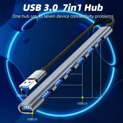 Type-C / USB A - USB 3.0 HUB - OTG - 4 / 7-port - splitter - adapterHubs
