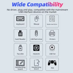 Type-C / USB A - USB 3.0 HUB - OTG - 4 / 7-port - splitter - adapterHubs