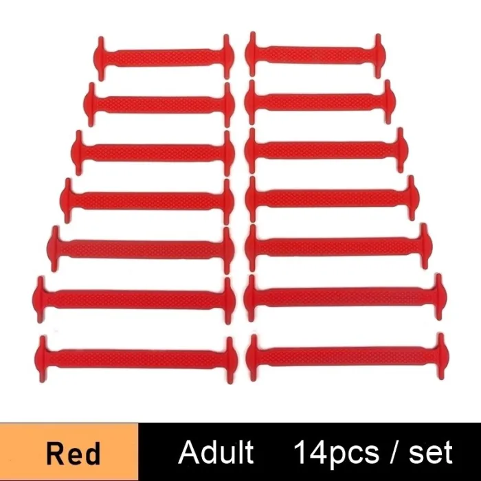Silicone elastic shoelaces - no tieShoes