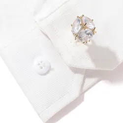 Luxury crystal cufflinksCufflinks