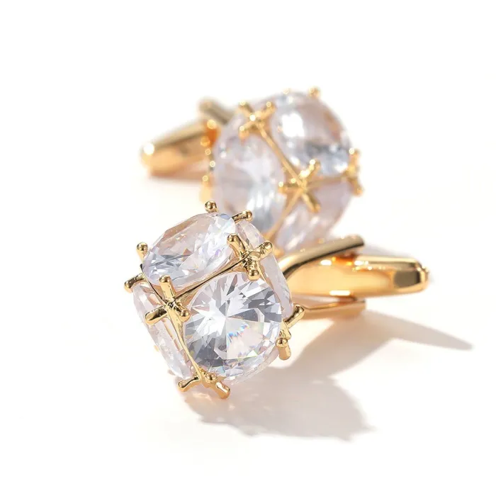 Luxury crystal cufflinksCufflinks