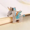 Crystal unicorn - keychainKeyrings