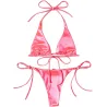 Sexy bikini set - metallic color effectBeachwear
