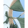 Sexy bikini set - with crystal / metal decorationsBeachwear