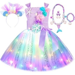Princess / mermaid dress - with LED - girls costumeCostumes