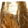 Fashionable shiny metallic pantsPants