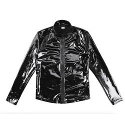 Shiny patent leather jacketJackets