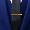 Classic bronze tie clipCufflinks
