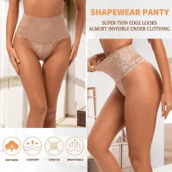 High waisted slimming panties - thongs typeLingerie