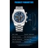 LIGE - luxury Quartz watch - luminous - stainless steel - waterproof - blueWatches