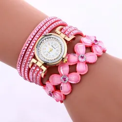 Multilayer crystal bracelet - with watchBracelets