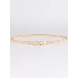 Elegant gold elastic beltBelts