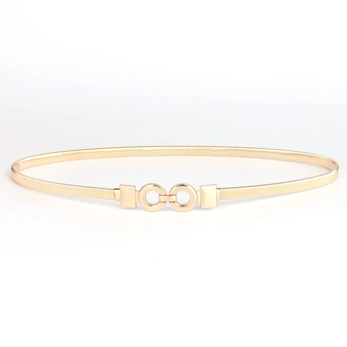 Elegant gold elastic beltBelts
