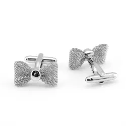 Metal cufflinks - bowknot shapedCufflinks
