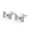Metal cufflinks - bowknot shapedCufflinks