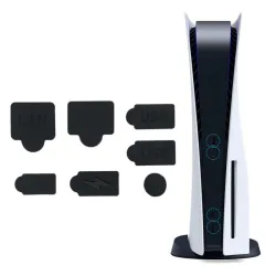 Silicone dust plugs - for PS5 console - 7 piecesAccessories