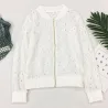 Lace short jacket - with zipperJackets