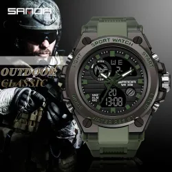 SANDA - sports Quartz watch - luminous - waterproofWatches